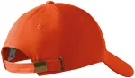 6-Panel-Baseballmütze, orange