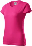 Damen einfaches T-Shirt, lila