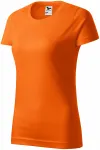 Damen einfaches T-Shirt, orange