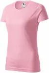 Damen einfaches T-Shirt, rosa