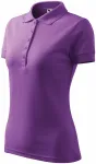 Damen elegantes Poloshirt, lila