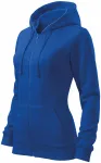 Damen Hoodie mit Kapuze, königsblau