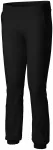 Damen Jogginghose mit Taschen, schwarz