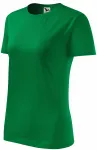 Damen klassisches T-Shirt, Grasgrün