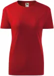 Damen klassisches T-Shirt, rot