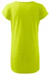 Damen langes T-Shirt/Kleid, lindgrün