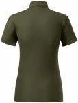 Damen-Poloshirt aus Bio-Baumwolle, military