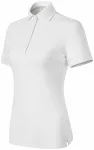 Damen-Poloshirt aus Bio-Baumwolle, weiß