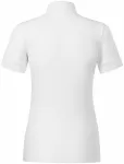 Damen-Poloshirt aus Bio-Baumwolle, weiß