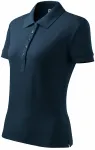 Damen Poloshirt, dunkelblau