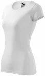 Damen Slim Fit T-Shirt, weiß