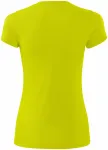 Damen Sport T-Shirt, Neon Gelb
