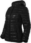 Damen Steppjacke, schwarz