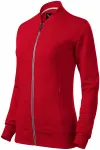 Damen Sweatshirt mit versteckten Taschen, formula red