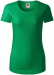 Damen T-Shirt, Bio-Baumwolle, Grasgrün