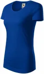 Damen T-Shirt, Bio-Baumwolle, königsblau
