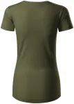 Damen T-Shirt, Bio-Baumwolle, military