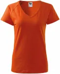 Damen T-Shirt mit Raglanärmel, orange