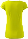 Damen T-Shirt mit sehr kurzen Ärmeln, lindgrün