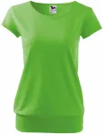 Damen trendy T-Shirt, Apfelgrün