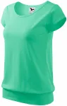 Damen trendy T-Shirt, Minze