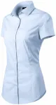Damenbluse Slim Fit, hellblau