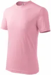 Das einfache T-Shirt der Kinder, rosa