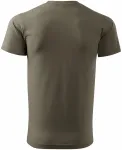 Das einfache T-Shirt der Männer, army