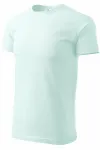 Das einfache T-Shirt der Männer, eisgrün Das einfache T-Shirt der Männer, eisgrün