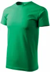 Das einfache T-Shirt der Männer, Grasgrün