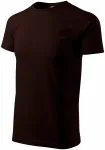 Das einfache T-Shirt der Männer, Kaffee Das einfache T-Shirt der Männer, Kaffee