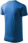 Das einfache T-Shirt der Männer, hellblau