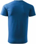 Das einfache T-Shirt der Männer, hellblau