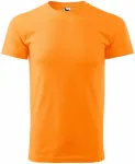 Das einfache T-Shirt der Männer, Mandarine