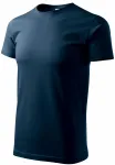 Das einfache T-Shirt der Männer, dunkelblau