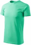 Das einfache T-Shirt der Männer, Minze Das einfache T-Shirt der Männer, Minze