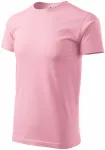 Das einfache T-Shirt der Männer, rosa