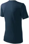 Das klassische T-Shirt der Männer, dunkelblau