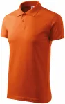 Einfaches Herren Poloshirt, orange