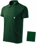 Elegantes Poloshirt für Herren, Flaschengrün