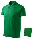 Elegantes Poloshirt für Herren, Grasgrün