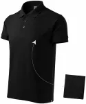 Elegantes Poloshirt für Herren, schwarz