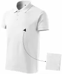 Elegantes Poloshirt für Herren, weiß