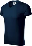 Eng anliegendes Herren-T-Shirt, dunkelblau