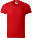 Eng anliegendes Herren-T-Shirt, rot
