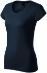 Exklusives Damen T-Shirt, dunkelblau