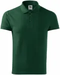 Gröberes Poloshirt für Herren, Flaschengrün