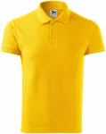 Gröberes Poloshirt für Herren, gelb