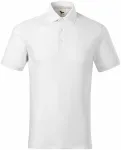 Herren-Poloshirt aus Bio-Baumwolle, weiß