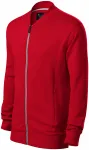 Herren Sweatshirt mit versteckten Taschen, formula red